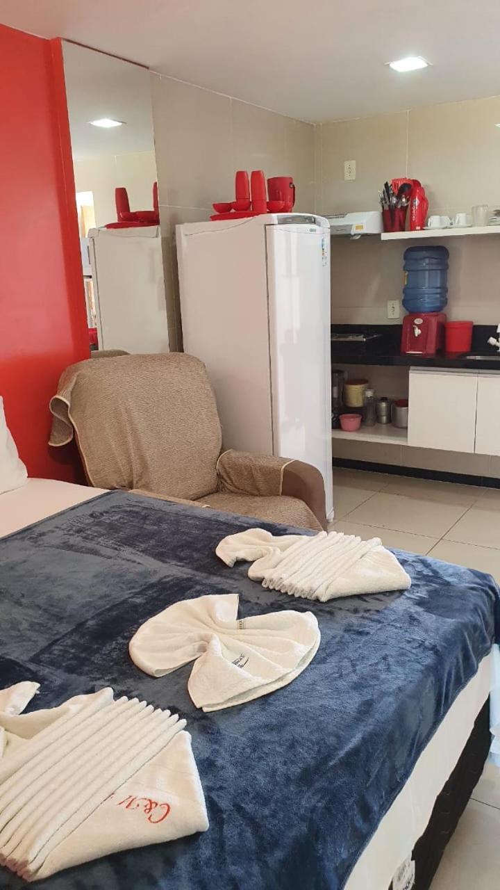Flat No Hotel Carneiro De Tamandare Praia Dos Carneiros Εξωτερικό φωτογραφία